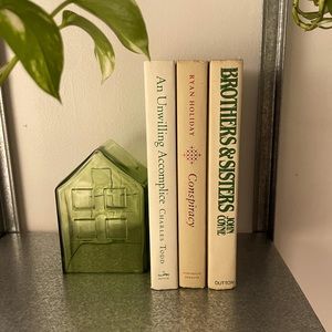Set of 3 hardcover novels